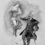 Pencil on Paper, Dark Surrealism, Gothic Renaissance, Bound Angels Series, original artwork