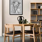 The Sovereign Captive Pencil on Paper, Dark Surrealism, Gothic Renaissance, Bound Angels Series, original artwork lifestyle